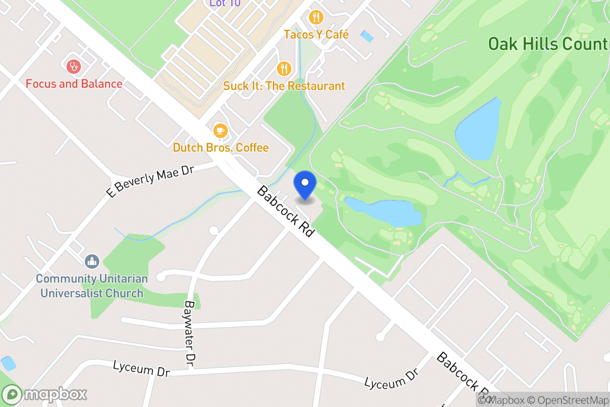 Map of 1901  Babcock Rd