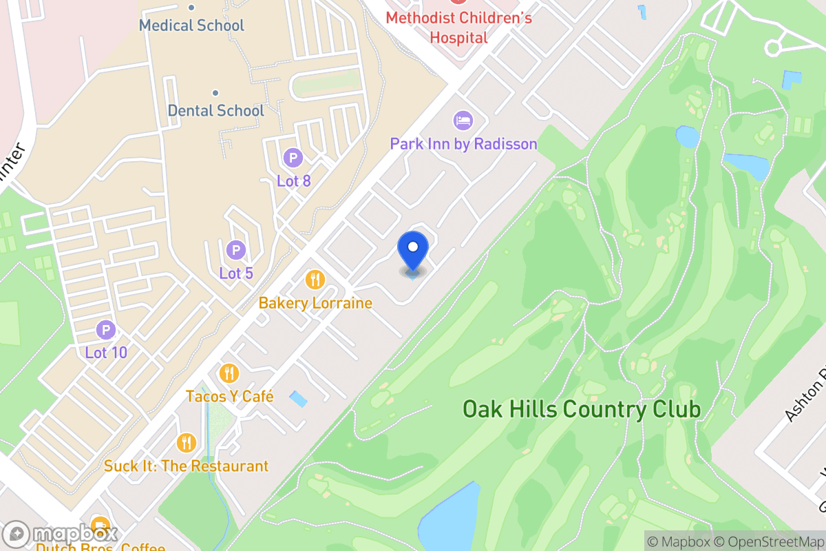 Map of 7342  Oak Manor Dr