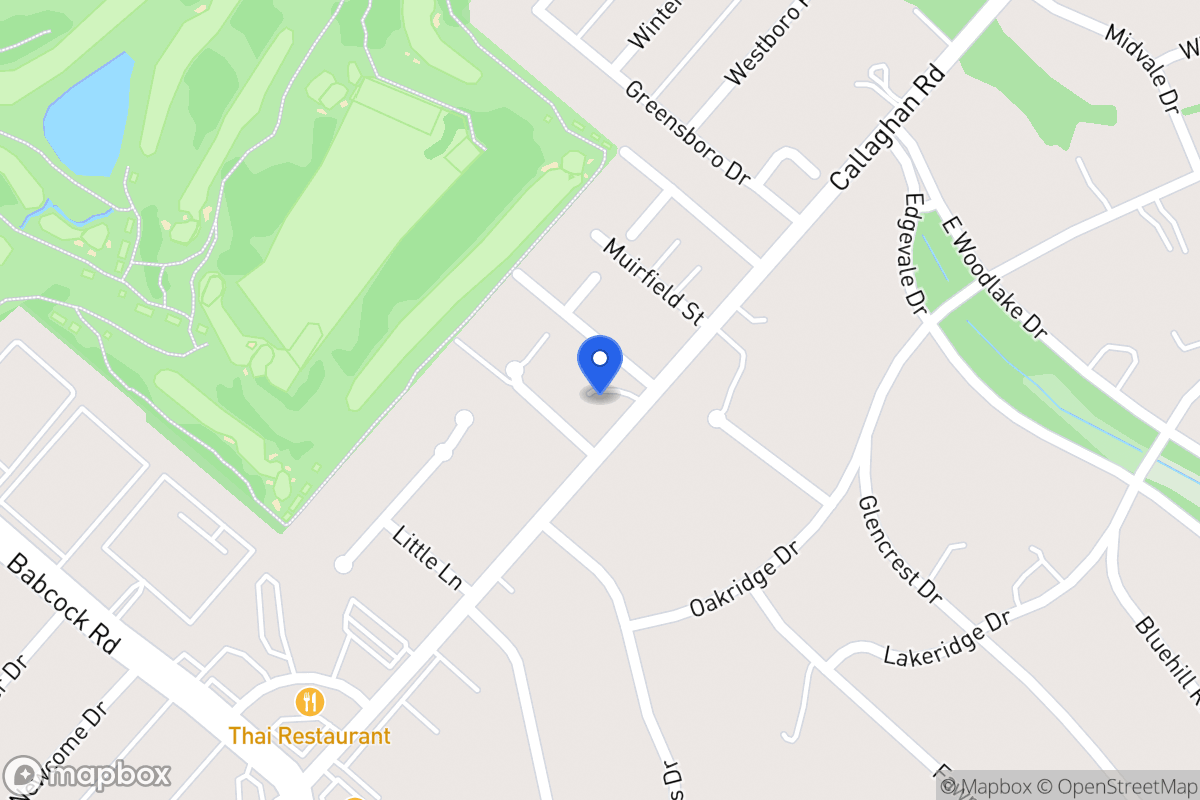 Map of 6931  Callaghan Rd
