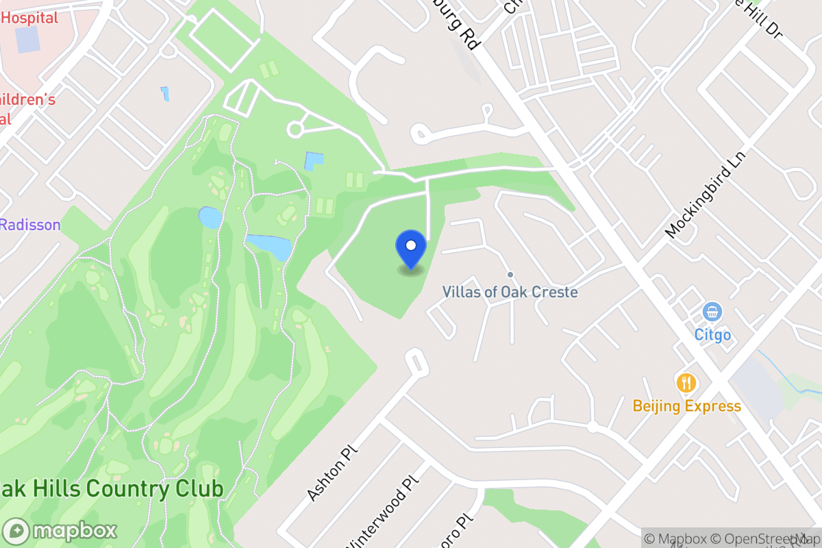 Map of 5355  Fredericksburg Rd