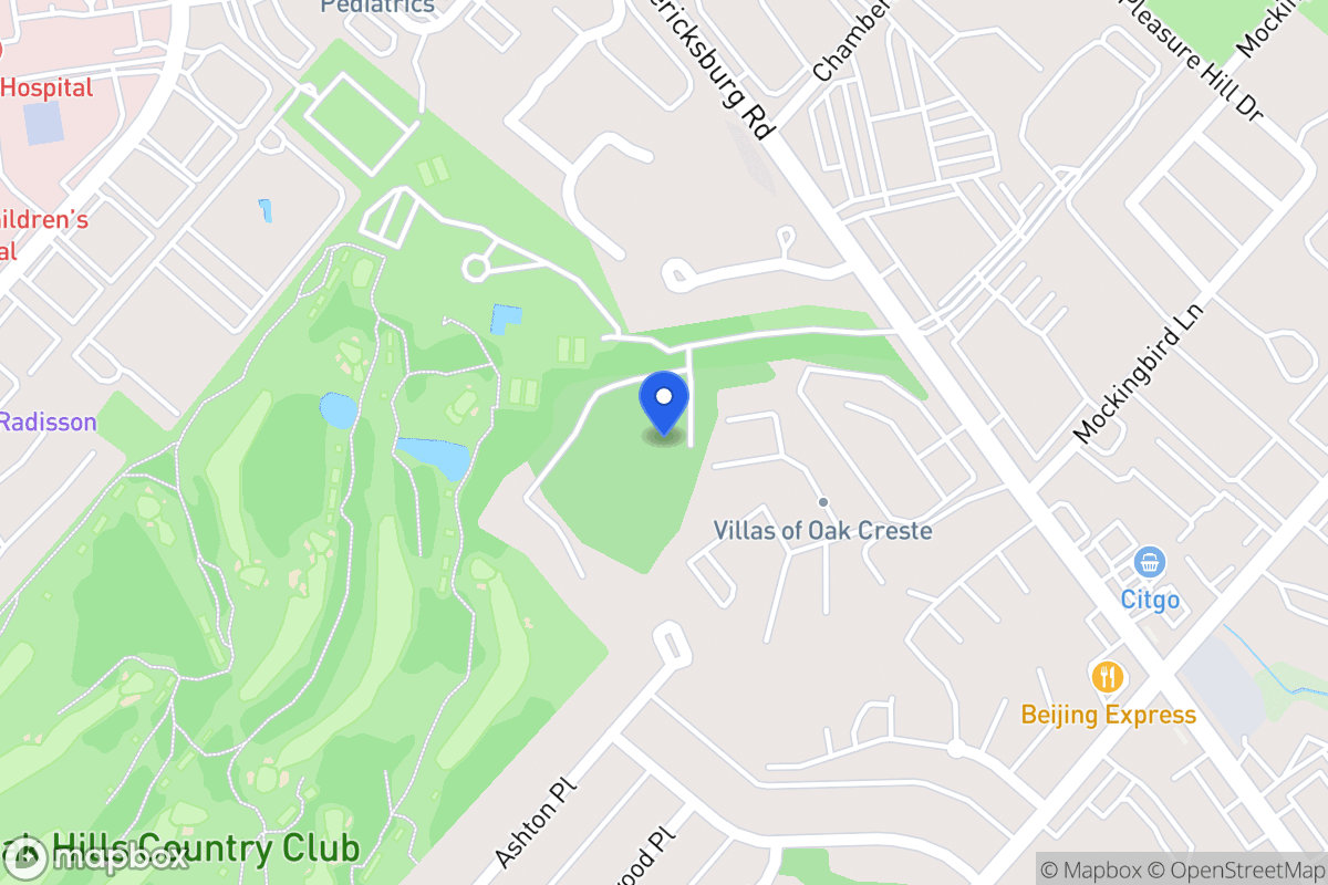 Map of 5351  Fredericksburg Rd