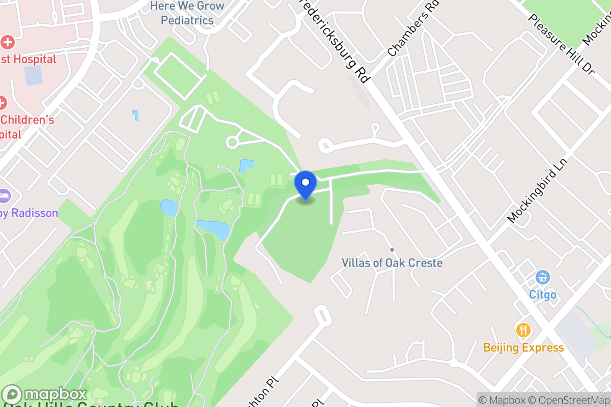 Map of 5369  Fredericksburg Rd