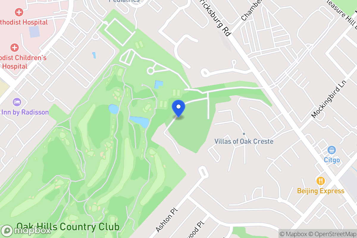 Map of 5383  Fredericksburg Rd