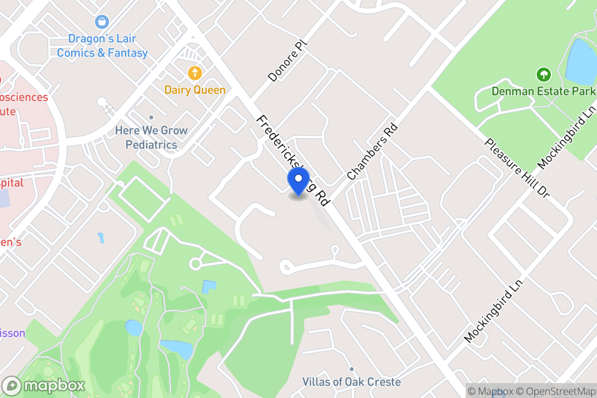 Map of 5515  Fredericksburg Rd