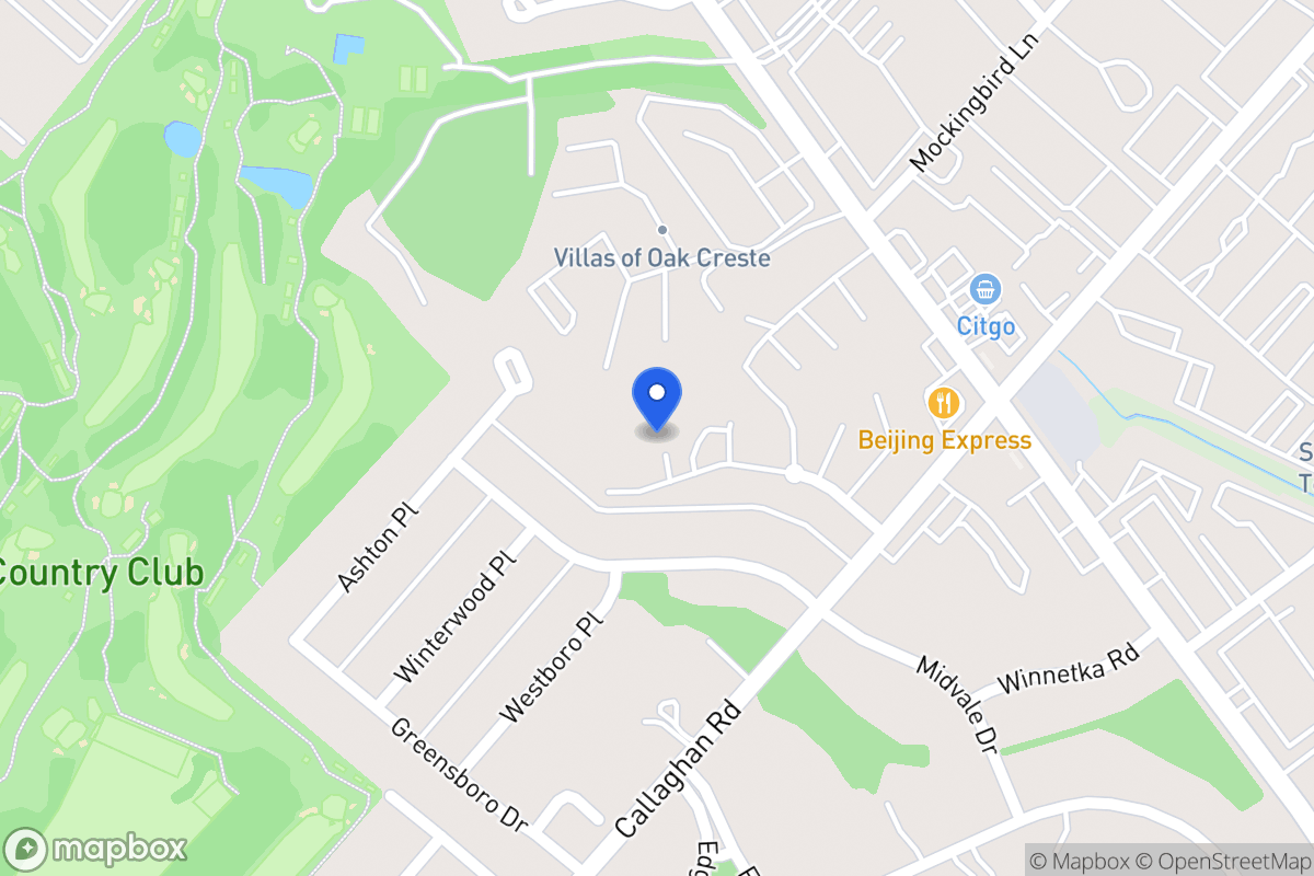 Map of 4040  High Ridge Cir