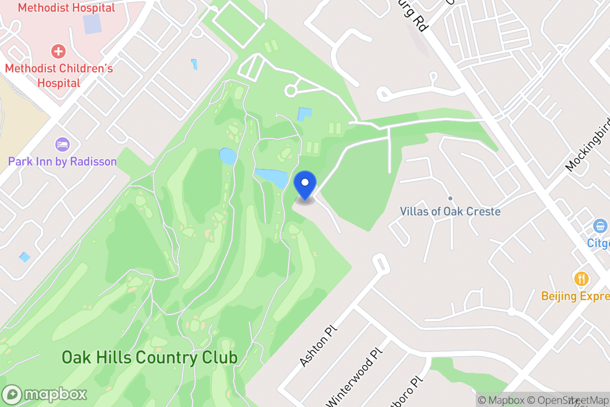 Map of 5415  Fredericksburg Rd
