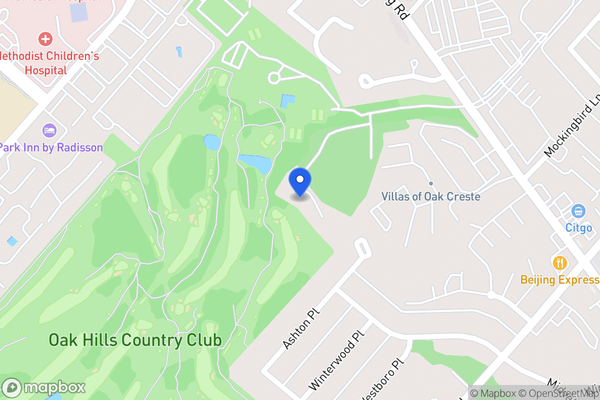Map of 5409  Fredericksburg Rd