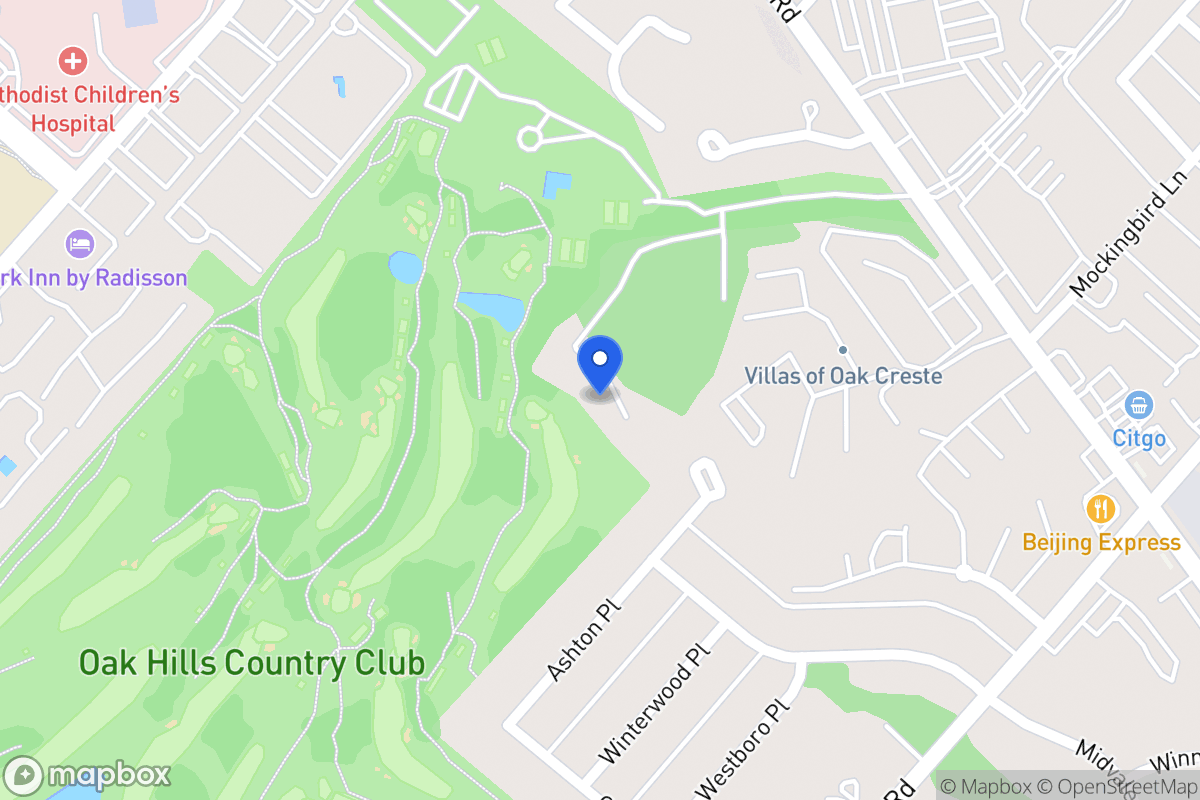 Map of 5405  Fredericksburg Rd