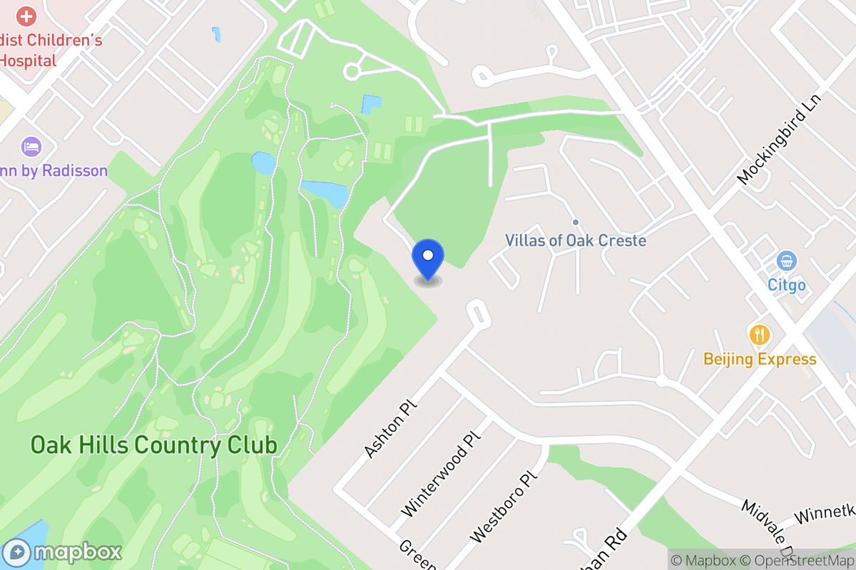Map of 5331  Fredericksburg Rd