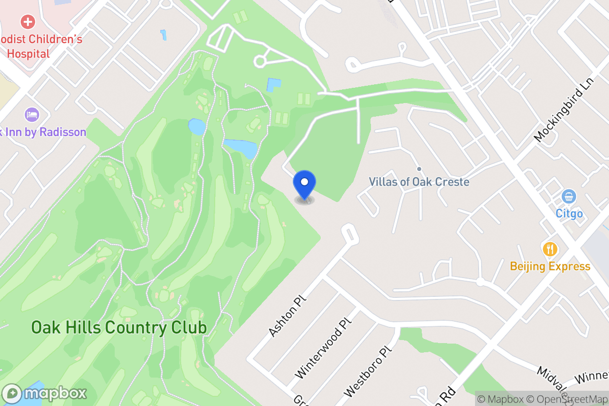 Map of 5401  Fredericksburg Rd