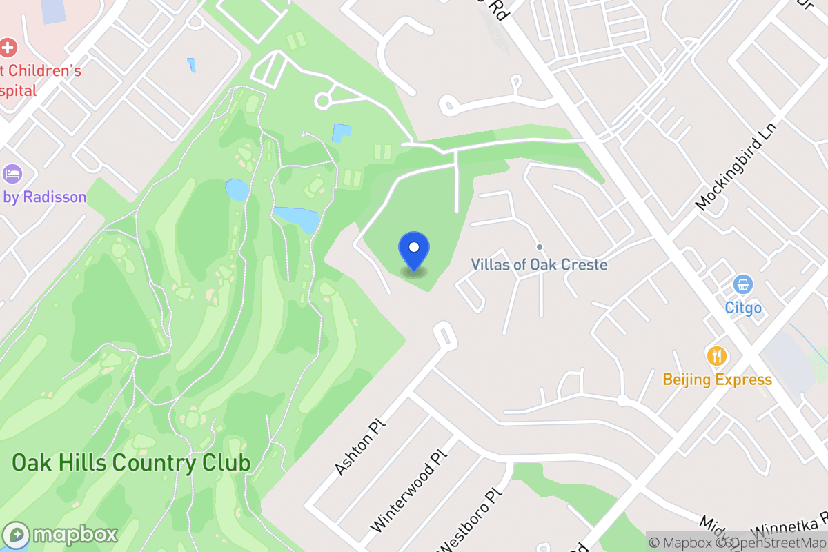 Map of 5339  Fredericksburg Rd