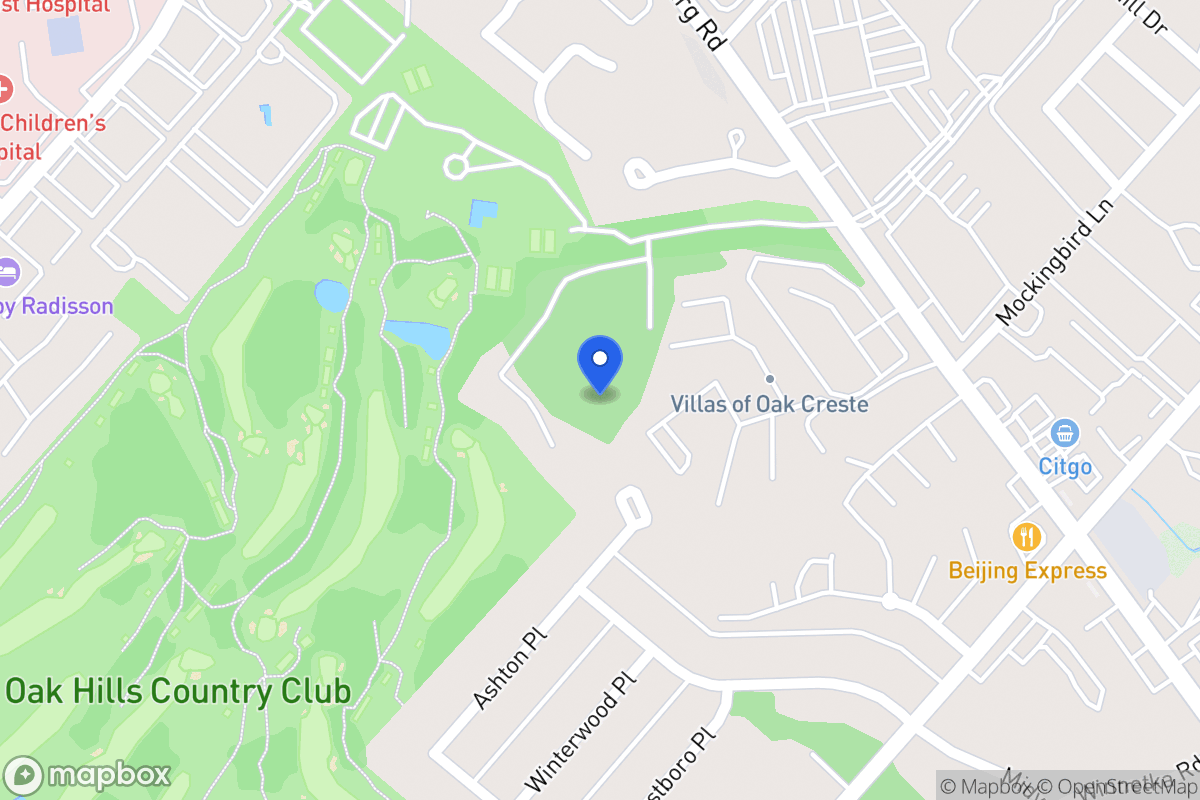 Map of 5343  Fredericksburg Rd
