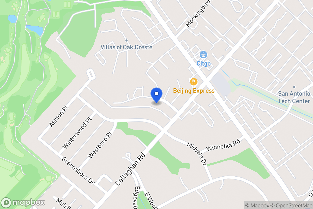 Map of 4016  High Ridge Cir