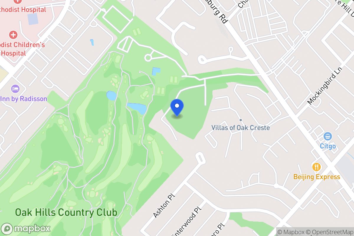 Map of 5379  Fredericksburg Rd