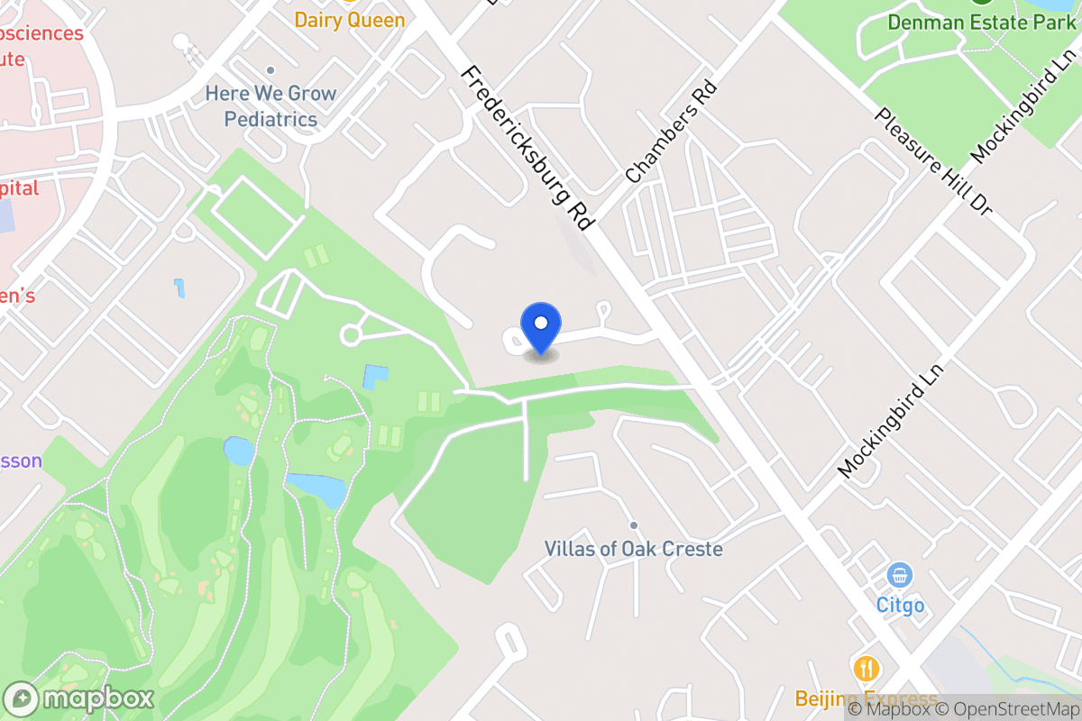 Map of 14  Oak Hill Pl