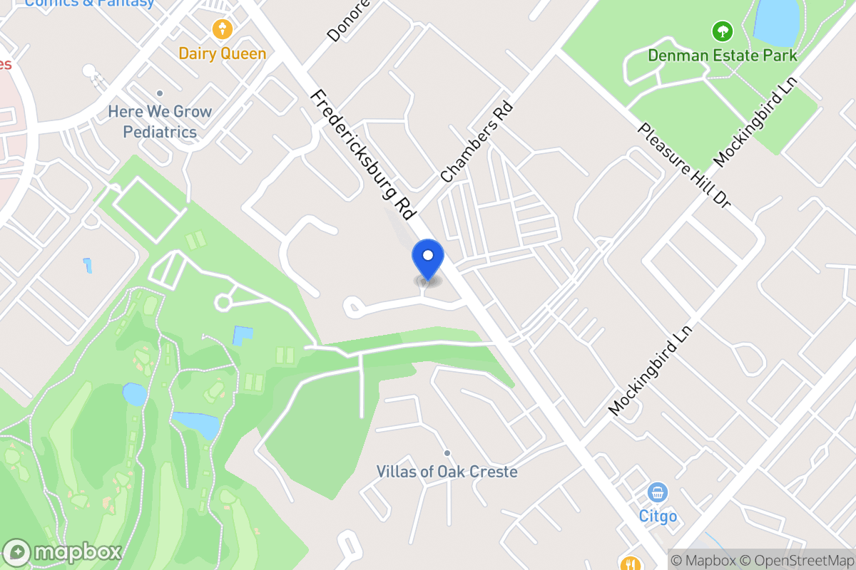 Map of 5419  Fredericksburg Rd