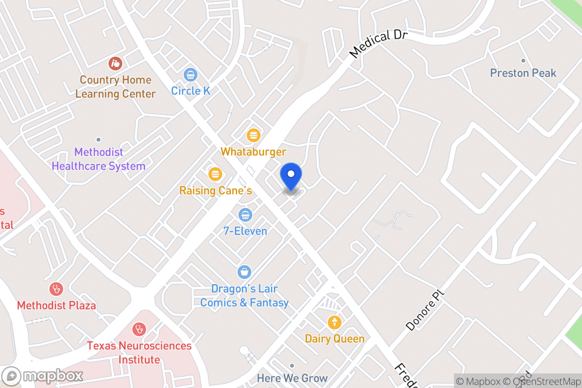 Map of 7954  Fredericksburg Rd