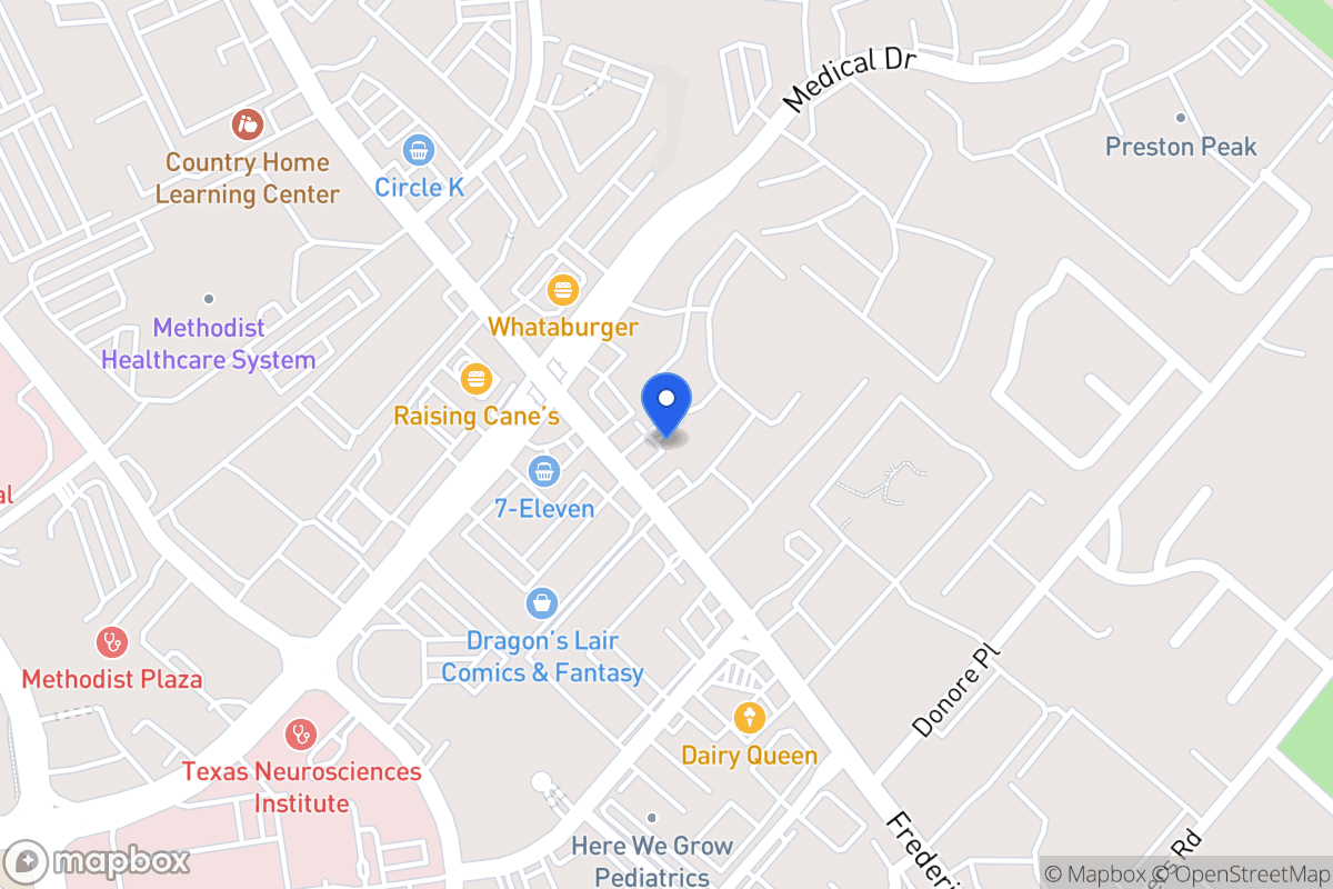 Map of 7946  Fredericksburg Rd