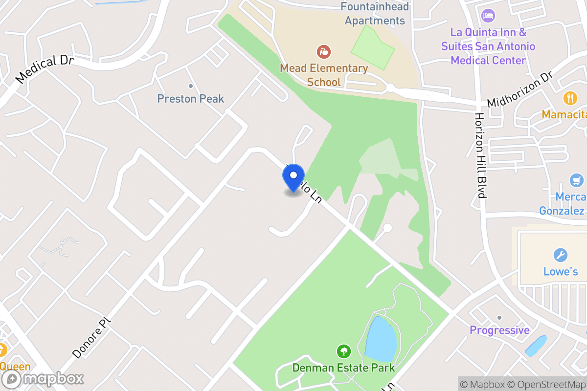 Map of 1  Park Royal Ln