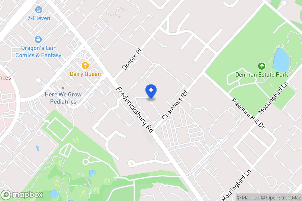 Map of 5534  Fredericksburg Rd