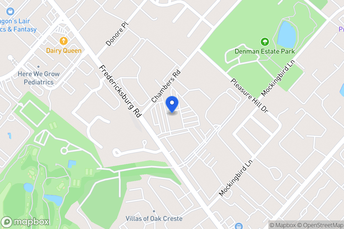Map of 5430  Fredericksburg Rd