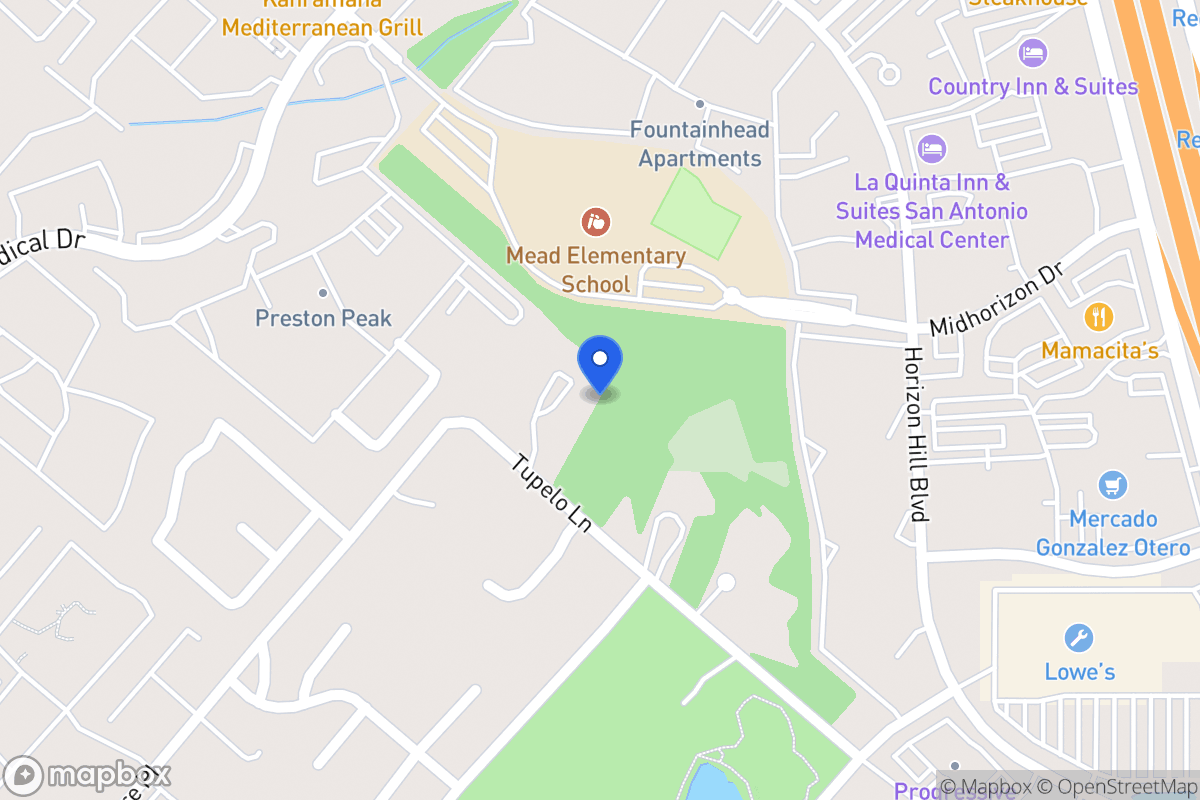 Map of 3919  Tupelo Ln