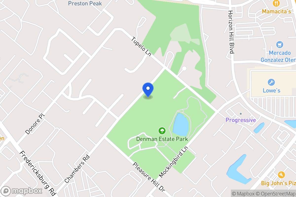 Map of 8010  Chambers Rd