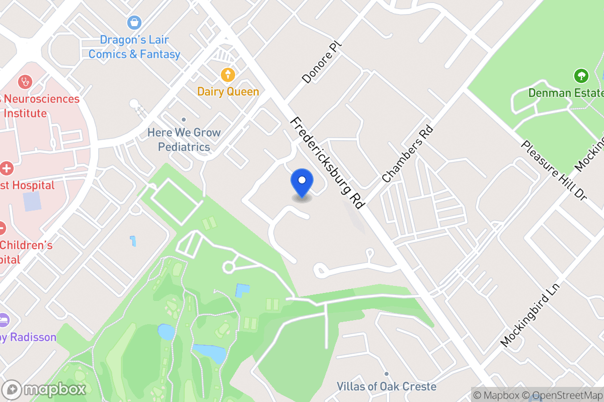 Map of 7714  Windmill Hill St