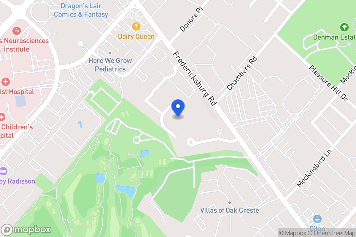 Map of 7707  Windmill Hill St