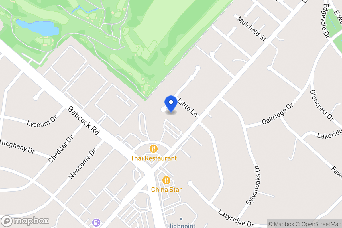 Map of 6802  Rock Rd