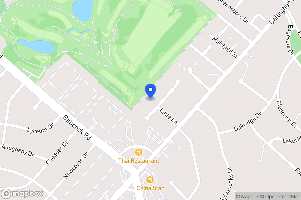 Map of 6819  Rock Rd