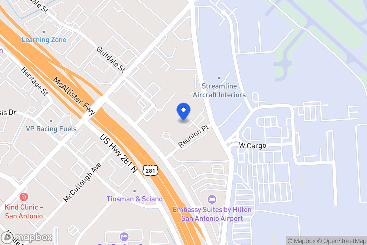 Map of 10101  Reunion Pl