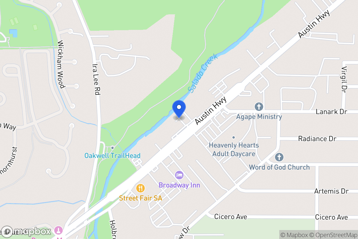 Map of 2017  Austin Hwy