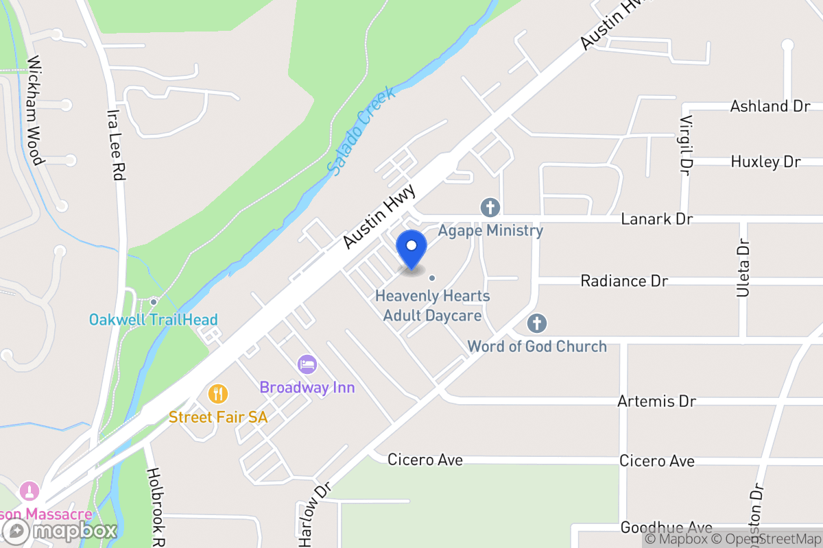 Map of 2034  Austin Hwy
