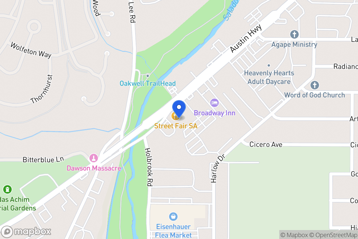 Map of 1932  Austin Hwy