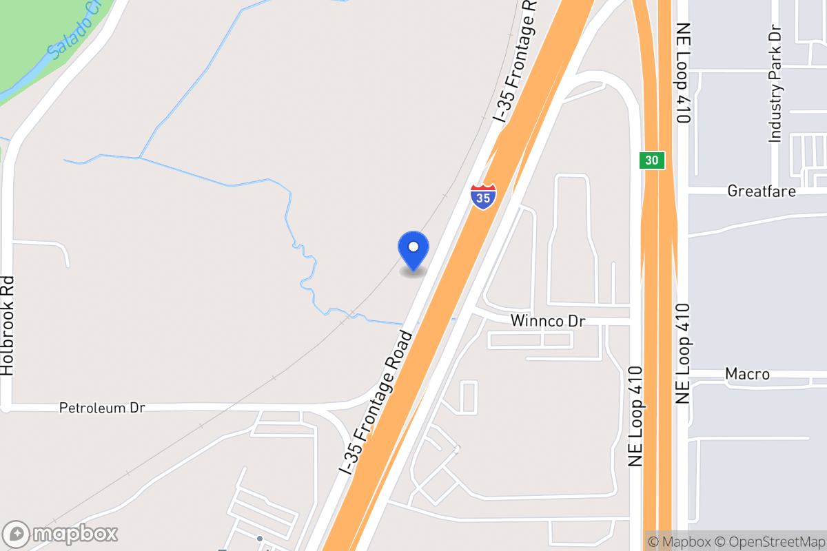 Map of 4335 N Interstate 35