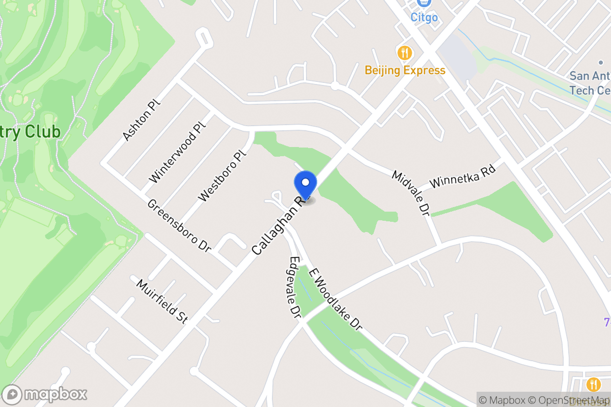 Map of 7150  Callaghan Rd