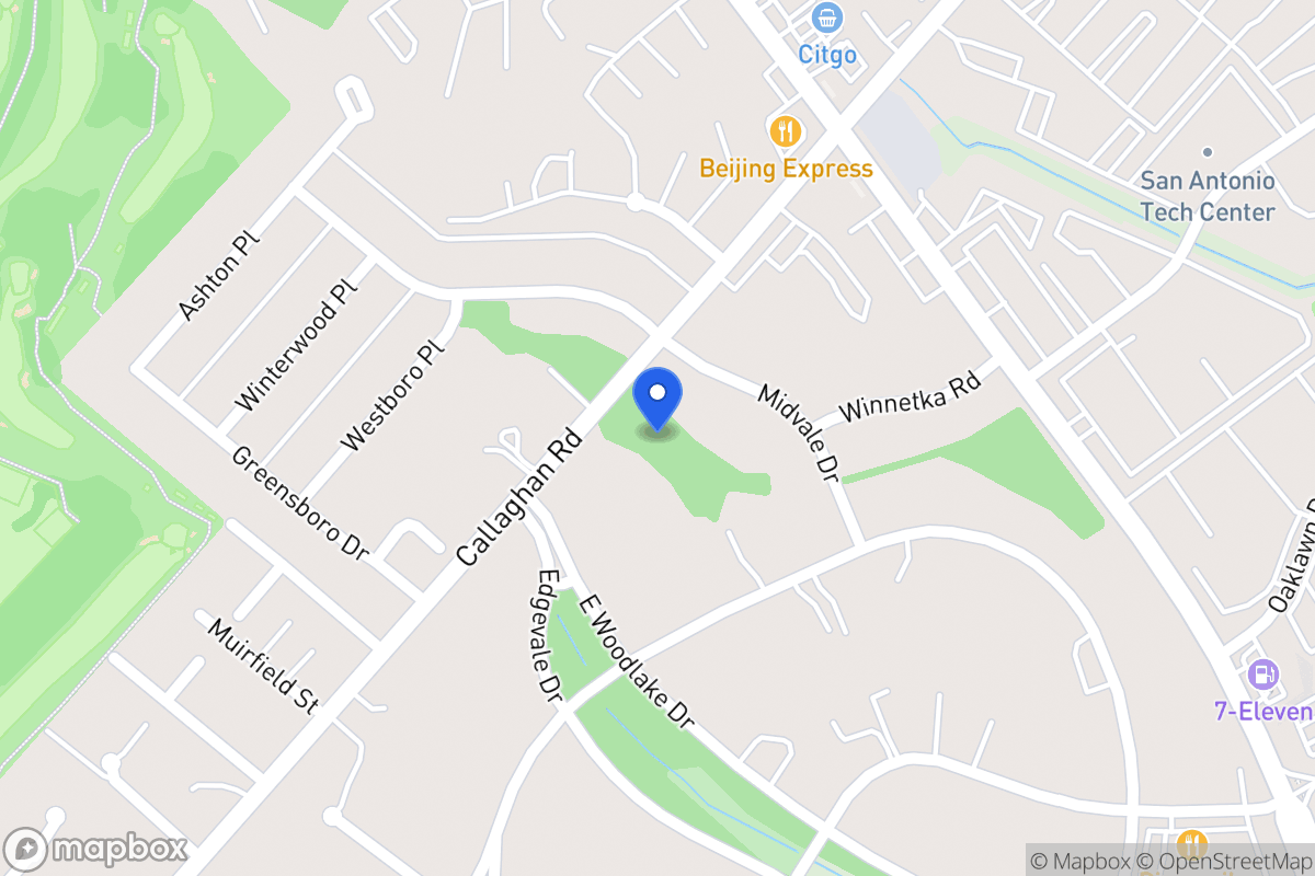 Map of 7218  Callaghan Rd