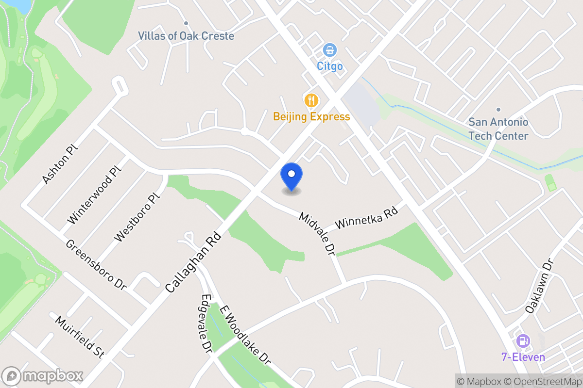 Map of 3919  Midvale Dr