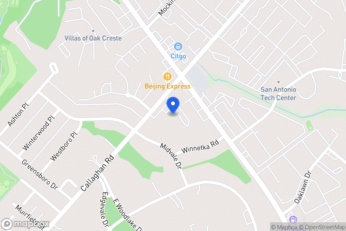Map of 7330  Callaghan Rd