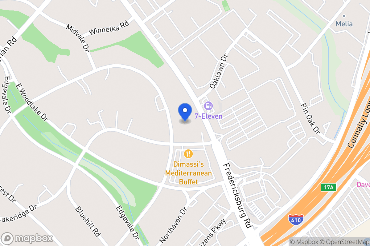 Map of 7159  Oakridge Dr