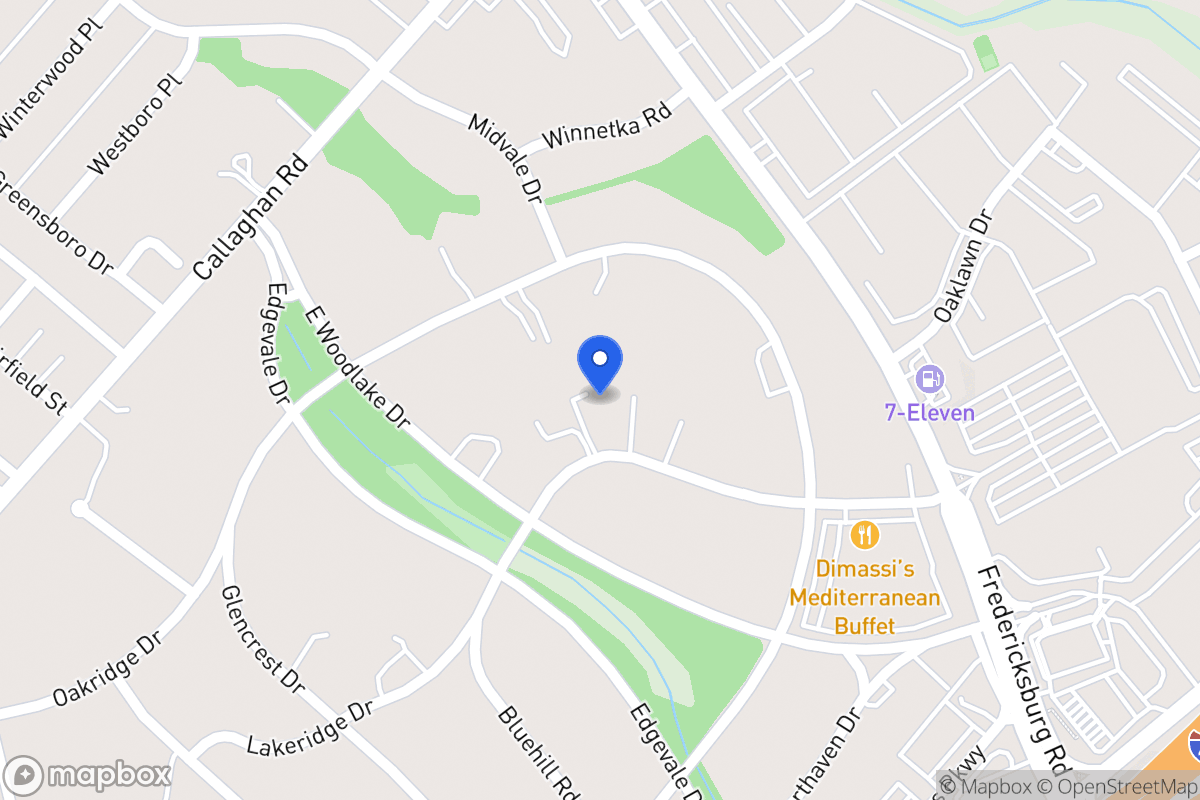 Map of 311  Lakeridge Dr