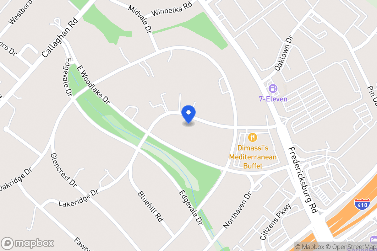 Map of 314  Lakeridge Dr