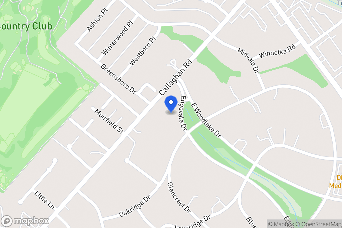 Map of 407  Edgevale Dr