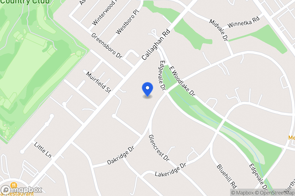 Map of 6911  Oakridge Dr