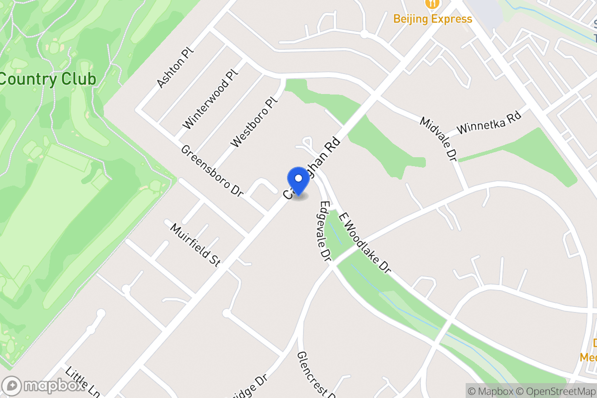 Map of 431  Edgevale Dr