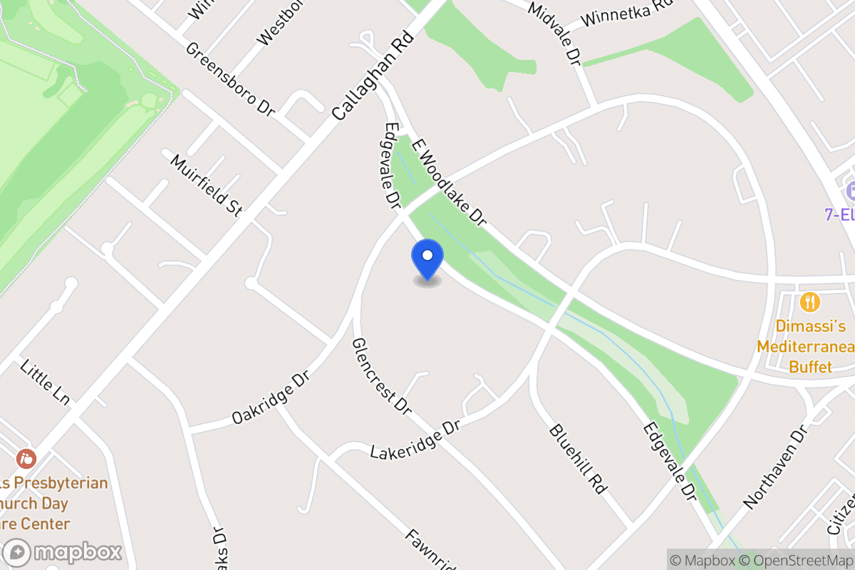 Map of 327  Edgevale Dr
