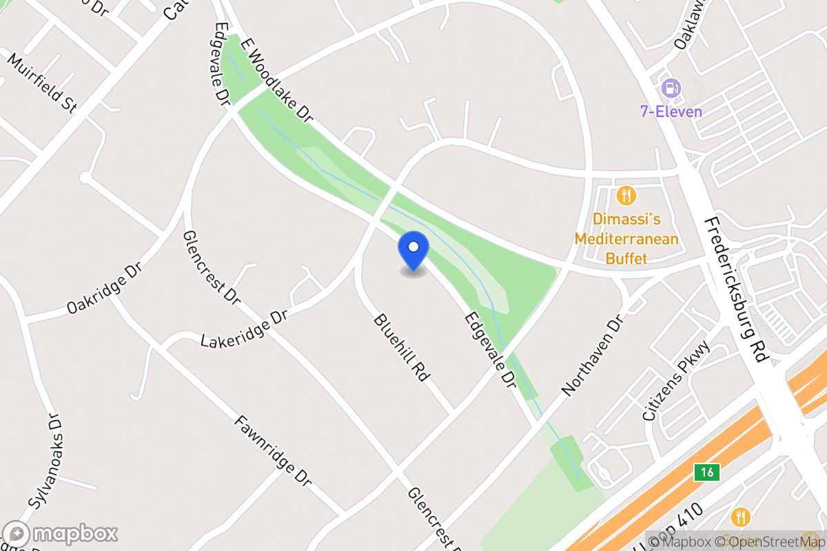 Map of 227  Edgevale Dr