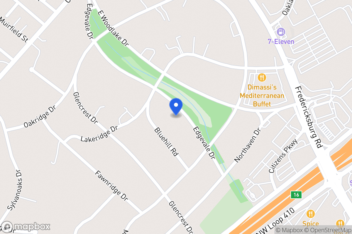 Map of 223  Edgevale Dr