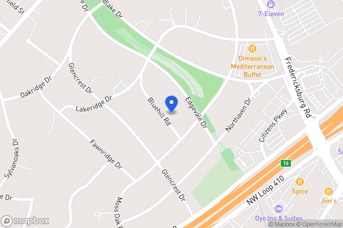 Map of 110  Blue Hill Rd